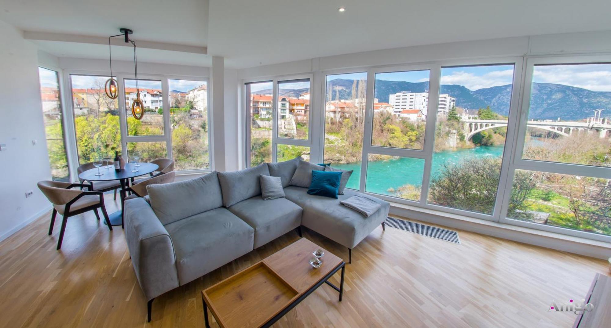Apartment Vista Neretva Mostar Esterno foto